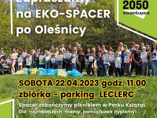 Kolejny eko-spacer w Oleśnicy