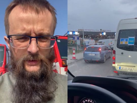 Kolejny transport dostarczony na granicę z Ukrainą 