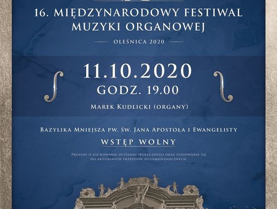 Koncert organowy w bazylice w Oleśnicy