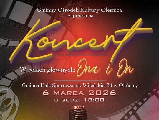 Koncert „W rolach głównych: Ona i On” – muzyczna podróż przez hity kinowe
