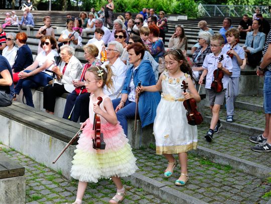 Koncertowali uczniowie Szkoły Suzuki "Muzyczny Zakątek" w Oleśnicy