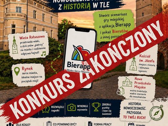 Konkurs „Bierutów: Misja (Nie)możliwa” rozstrzygnięty. Znamy laureatów