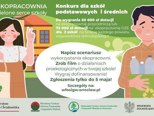 Konkurs: ekopracownia - zielone serce szkoły