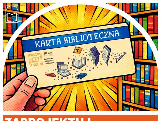 Konkurs na grafikę jubileuszowej karty bibliotecznej