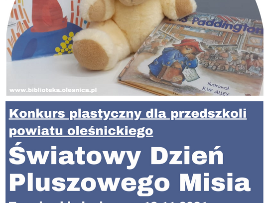 Konkurs z okazji Światowego Dnia Pluszowego Misia