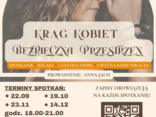 Krąg Kobiet „Bezpieczna Przestrzeń” – kolejne spotkanie w bibliotece