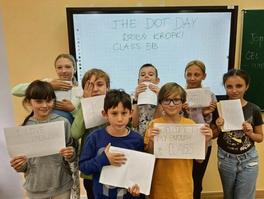 Kropki zakodowane w szkole w Międzyborzu