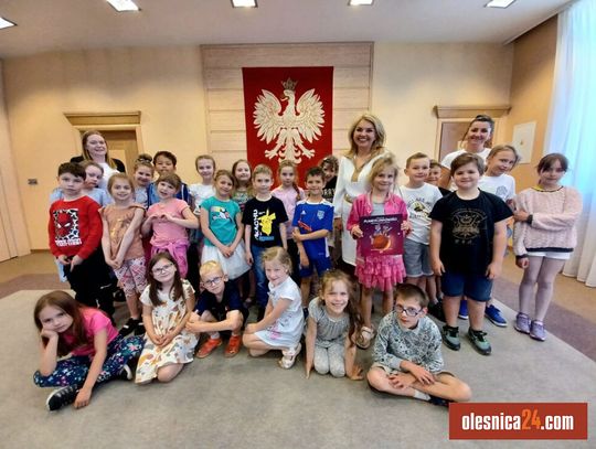 Książkę przeczytała im wiceburmistrz Oleśnicy 