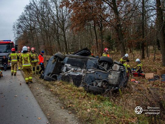 Kto kierował tym audi? Nikt się nie przyznaje...