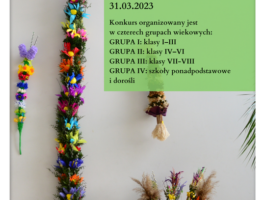 Kto w Oleśnicy wykona najpiękniejszą palmę wielkanocną?