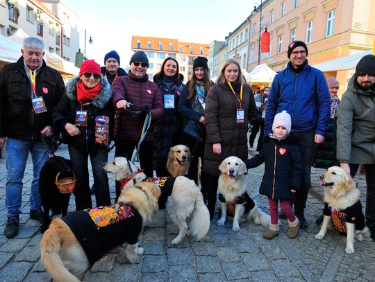 Kwestowali i licytowali na rzecz WOŚP na oleśnickim rynku