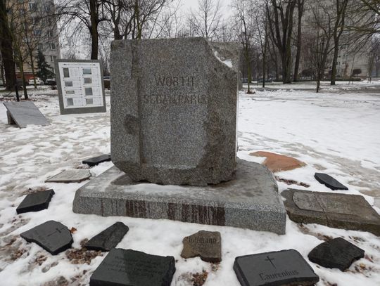 Lapidarium w Oleśnicy jest już gotowe