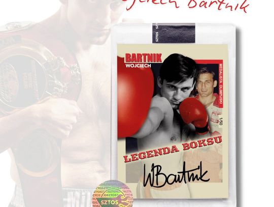 Legenda boksu z Oleśnicy ma własną kartę kolekcjonerską z autografem! Tylko limitowana seria – zdążysz kupić?