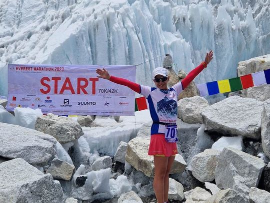 Lekarka z Oleśnicy przebiegła 70 km w Himalajach!