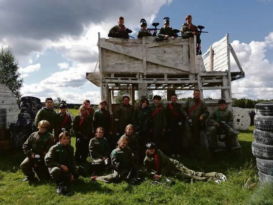 Lekcja paintballa w Grabownie Wielkim