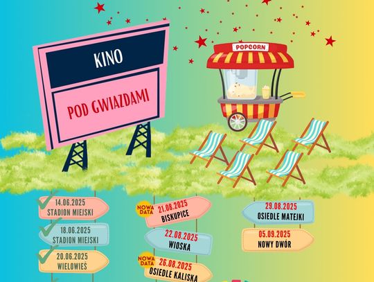 Magia wieczoru, zapach popcornu i ekran pod gołym niebem…