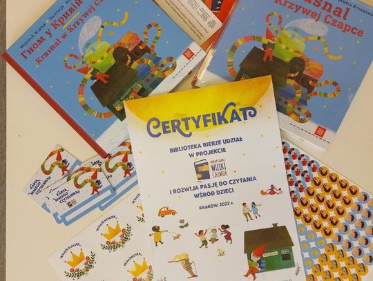 Mała Książka - Wielki Człowiek  - akcja w bibliotece w Dobroszycach