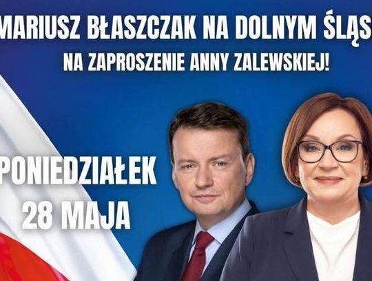 Mariusz Błaszczak i Elżbieta Witek w Oleśnicy