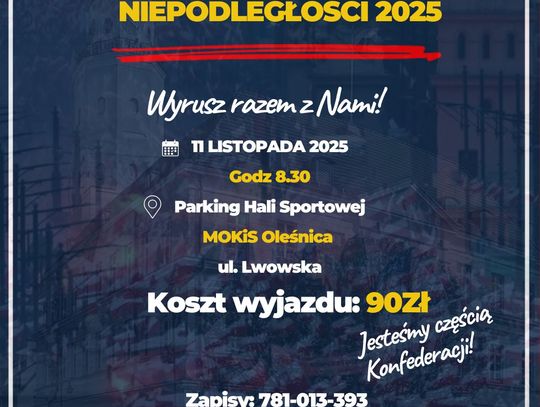 Marsz Niepodległości - pierwszy autokar już zapełniony Marsz Niepodległości - pierwszy autokar już zapełniony