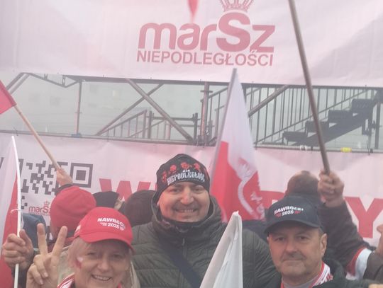 Marsz Niepodległości w Warszawie. Oleśniczanie też tam są!