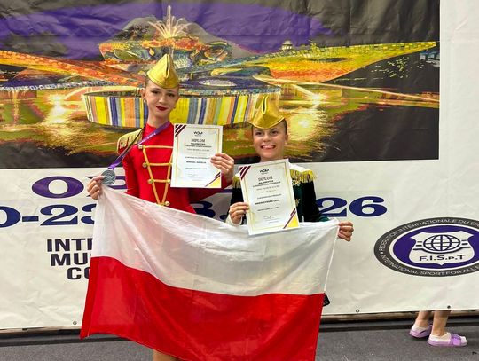 Mażoretki Ligotki błyszczą na Mistrzostwach Europy. Złoto i srebro dla Leny i Natalii