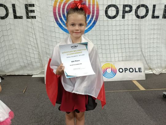 Mażoretki Ligotki na podium i w czołówce Mistrzostw Europy!