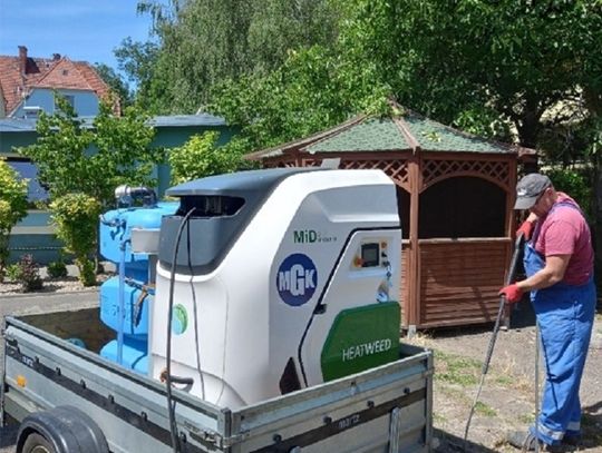 MGK rusza z wrzątkiem na chwasty w Oleśnicy