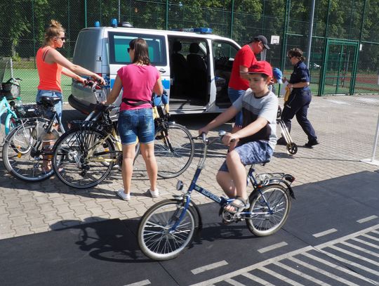 Miasteczko Ruchu Drogowego w Oleśnicy dla rowerzystów