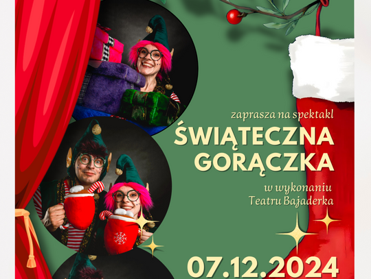 Mikołajkowy teatrzyk dla dzieci ,,Świąteczna gorączka"