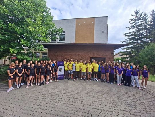 Młodzi szczypiorniści KS SPR Oleśnica na sportowym obozie w Brodnicy