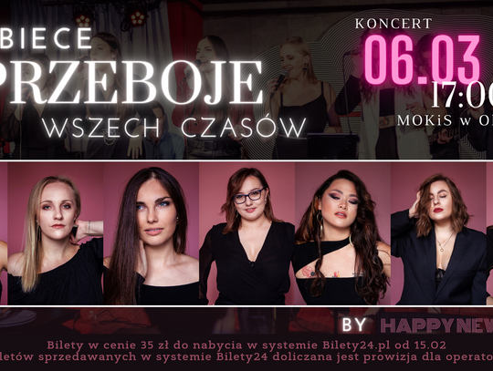 MOKiS zaprasza na ,,Kobiece przeboje wszech czasów”  i występ Kabaretu Paranienormalni