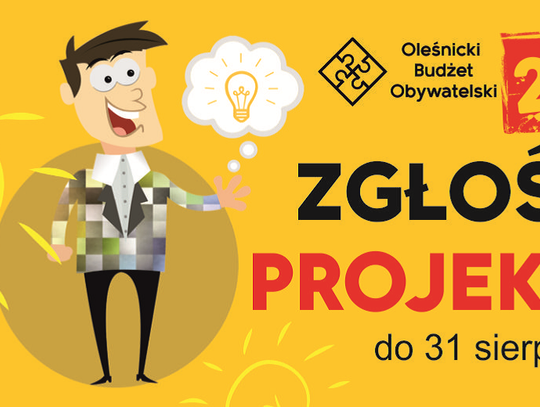 Można zgłaszać zadania do Oleśnickiego Budżetu Obywatelskiego 2022