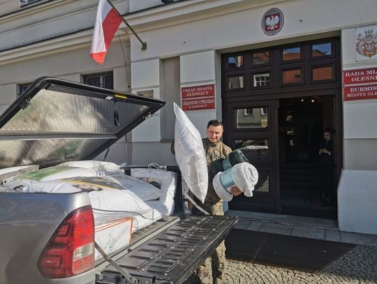 Nadleśnictwo Oleśnica też pomaga uchodźcom