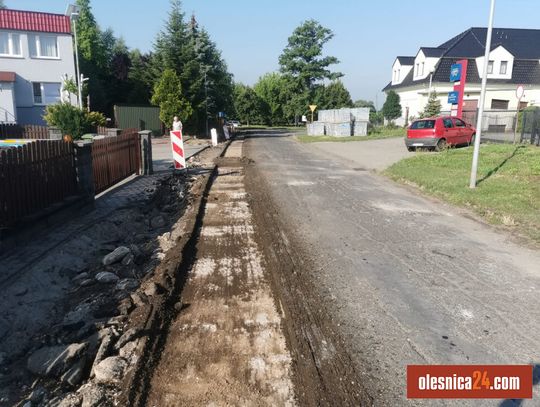 Naprawiają Wodną w Bierutowie