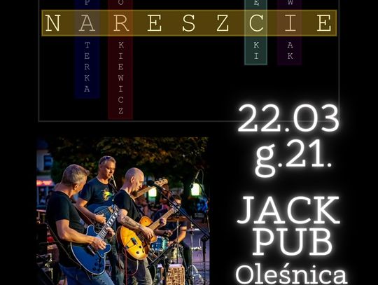 Nareszcie w Oleśnicy zagra zespół "Nareszcie"
