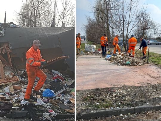 Nareszcie! Ruszyła rozbiórka rudery na Krzywoustego w Oleśnicy (AKTUALIZACJA)