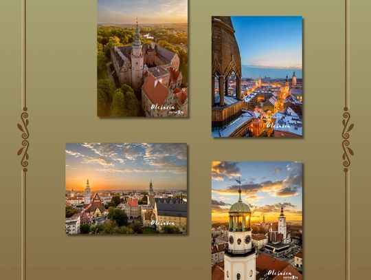 Nie uwierzysz, jak Oleśnica wygląda o zachodzie słońca… Teraz możesz to mieć na lodówce!