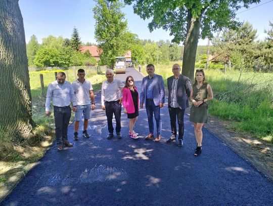 Nie zwalniają tempa powiatowe inwestycje drogowe w gminie Syców