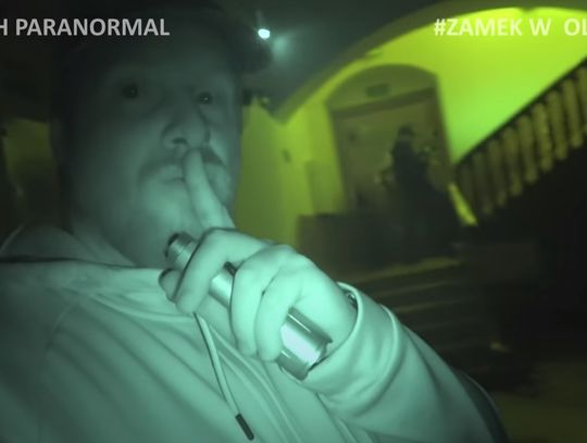 Noc w zamku w Oleśnicy. Zaatakował nas duch! (WIDEO)