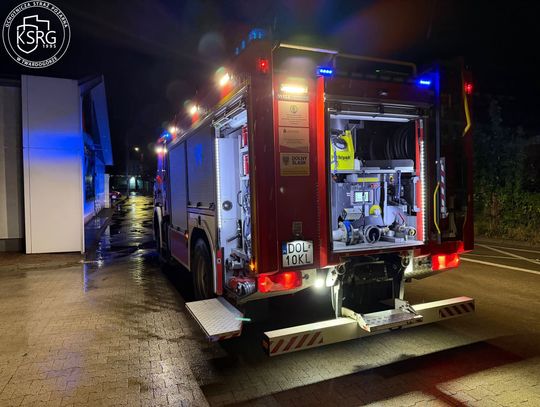 Nocne zalanie w Twardogórze. Strażacy interweniowali nad ranem