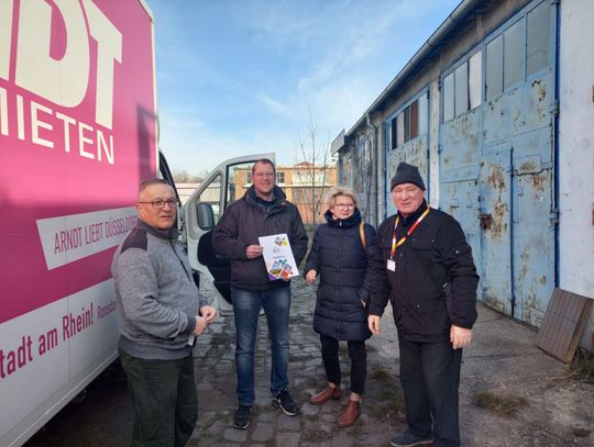 Nowa dostawa z Düsseldorfu dla uchodźców 