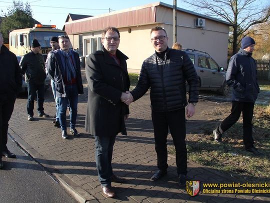 Nowa droga powiatowa w kierunku Krzeczyna