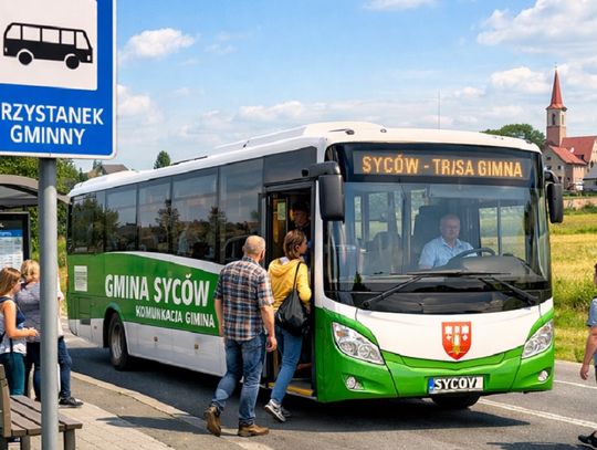 Nowa komunikacja gminna w Sycowie. Od lutego autobusy połączą wszystkie miejscowości