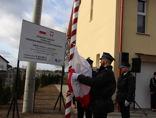 Nowa remiza w Ligocie Małej otwarta [AKTUALIZACJA]