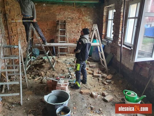 Nowe oświetlenie i remont mieszkania w Sycowie
