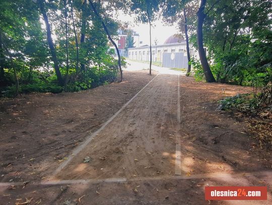 Nowy łącznik już gotowy. Mieszkańcy Oleśnicy łatwiej dotrą do terenów rekreacyjnych