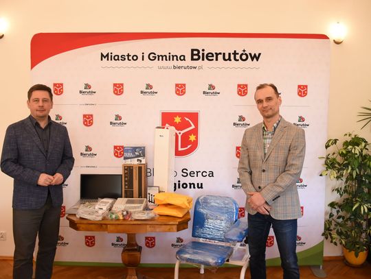 Nowy sprzęt medyczny dla miasta i gminy Bierutów