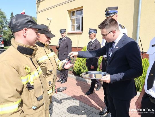 Nowy wóz dla strażaków z Twardogóry 