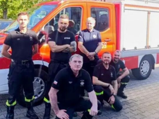 Nowy wóz jedzie do OSP Zbytowa