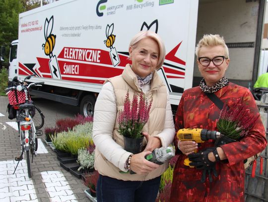 Oddały elektrosprzęt, dostały wrzosy